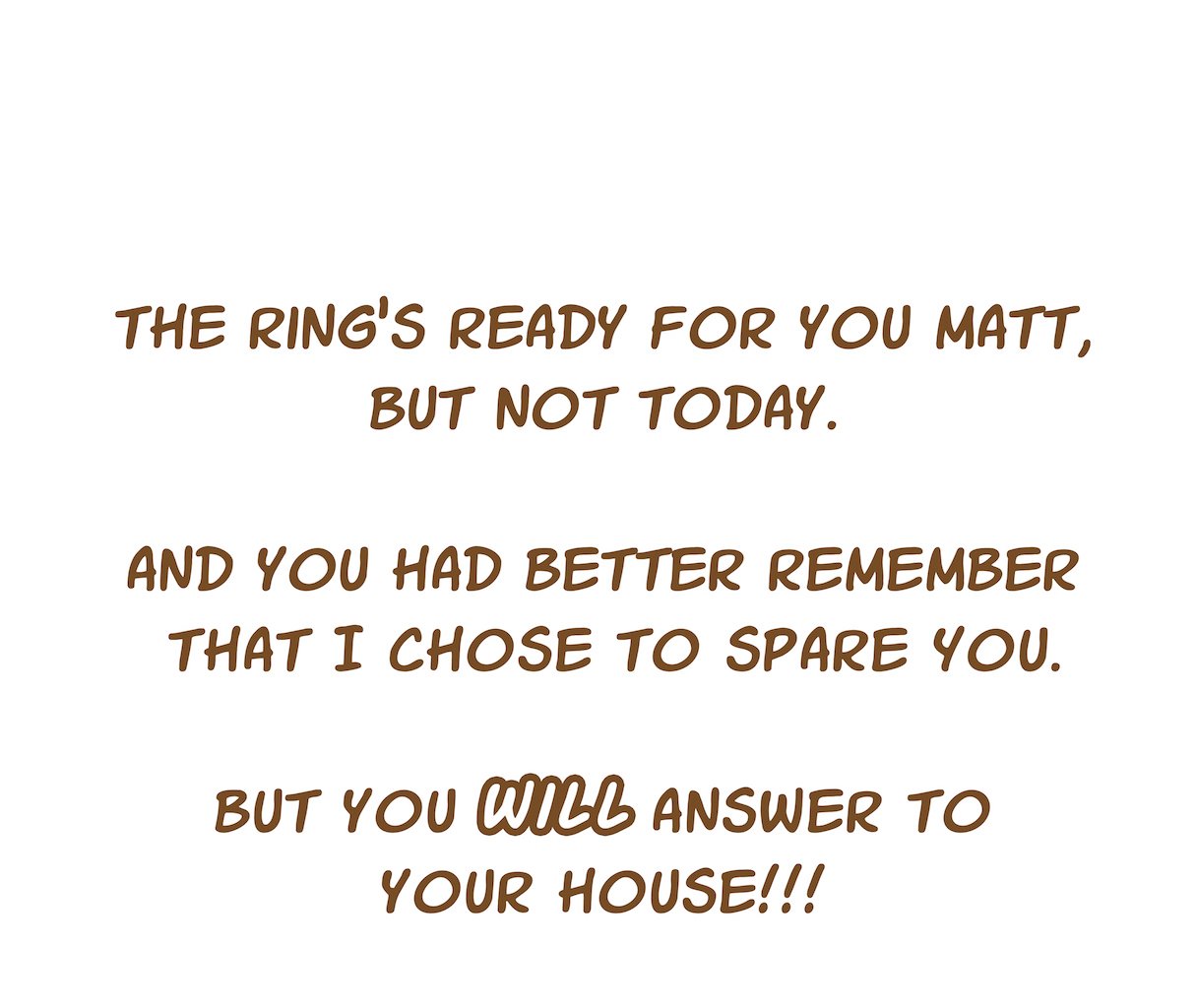 Joe vs Elan School - Episode 21, Page 3: Turned Tables