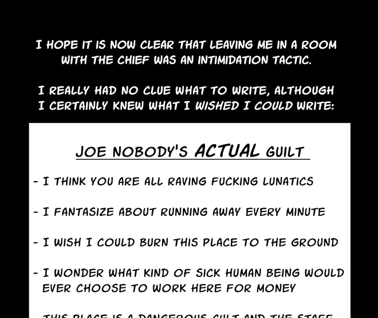 Joe vs Elan School - Episode 28, Page 8: Hail to the Chief