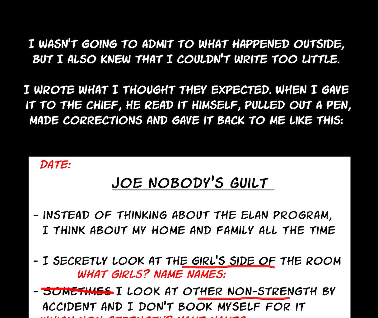 Joe vs Elan School - Episode 28, Page 9: Hail to the Chief