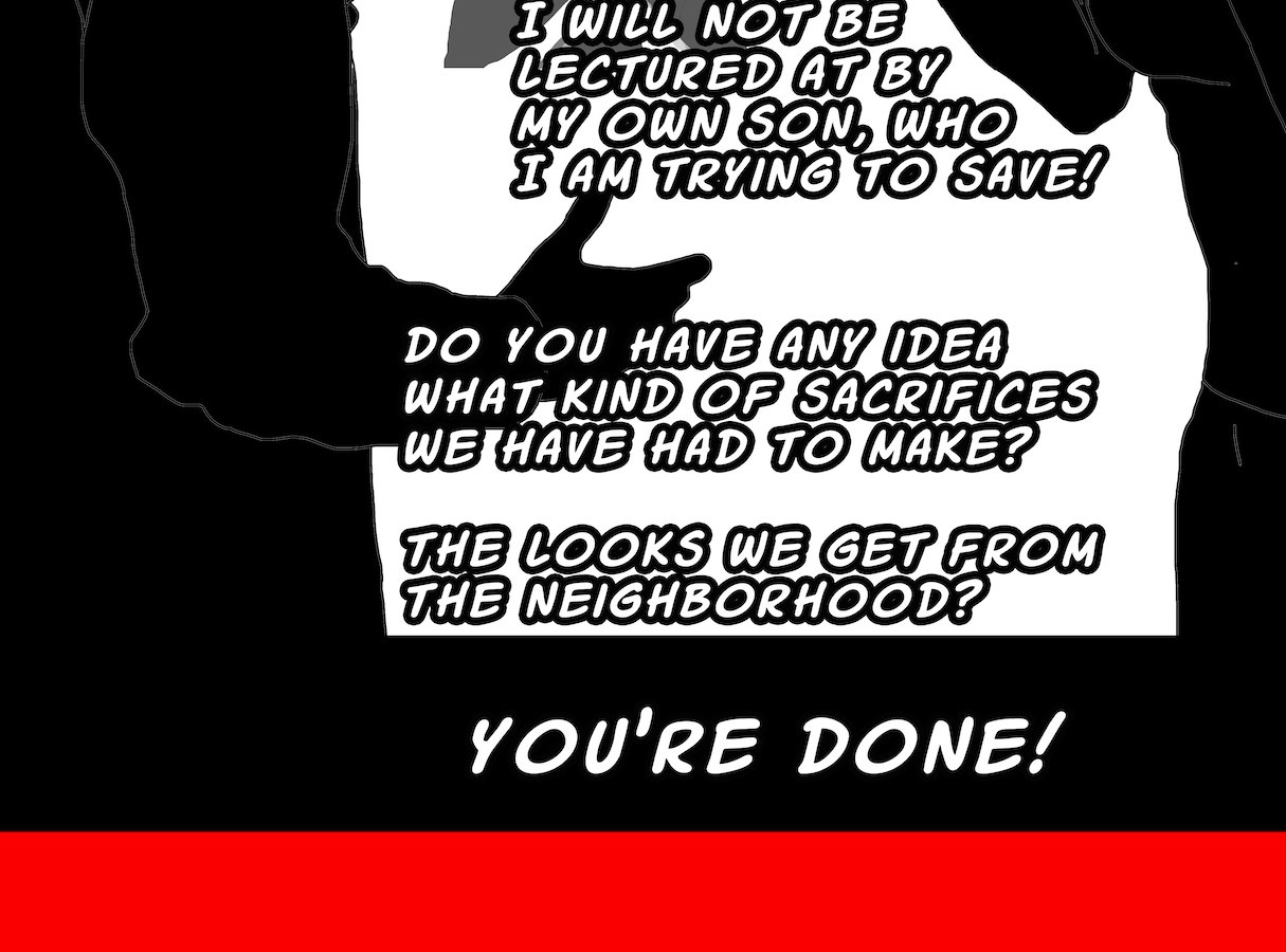 Joe vs Elan School - Episode 38, Page 5: Half Empty