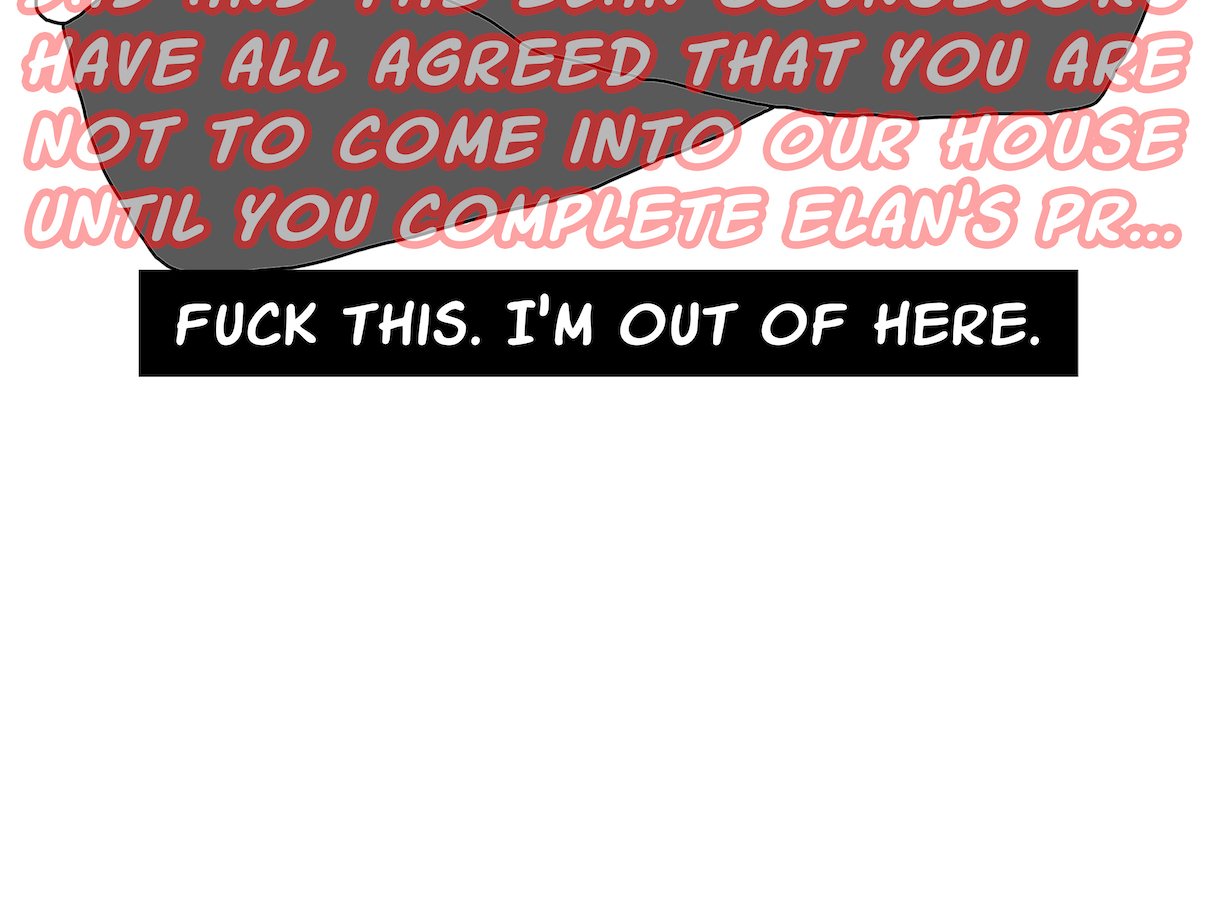 Joe vs Elan School - Episode 38, Page 8: Half Empty