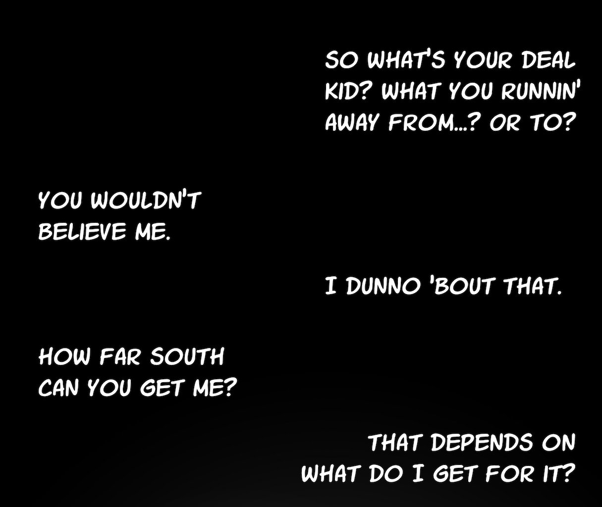 Joe vs Elan School - Episode 39, Page 1: Half Full