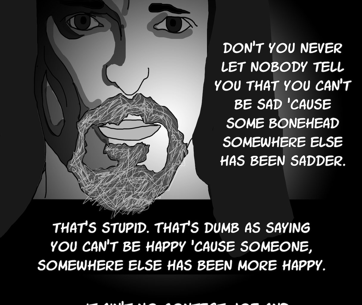 Joe vs Elan School - Episode 39, Page 17: Half Full