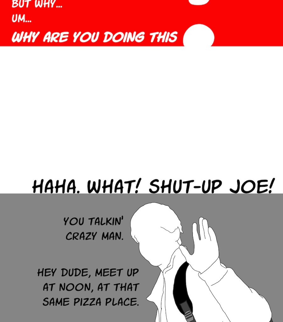 Joe vs Elan School - Episode 44, Page 4: Curtain Call