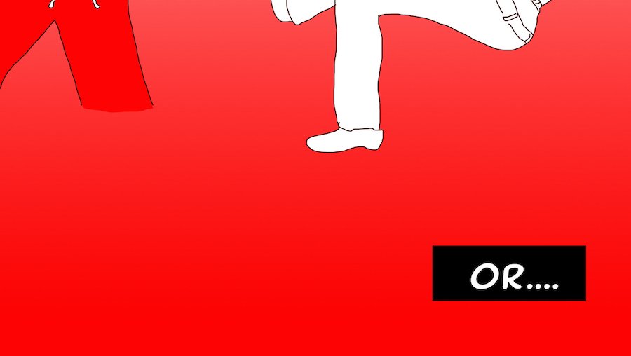 Joe vs Elan School - Episode 44, Page 15: Curtain Call