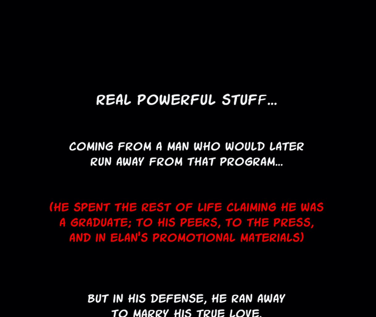 Joe vs Elan School - Episode 47, Page 11: Full Circle