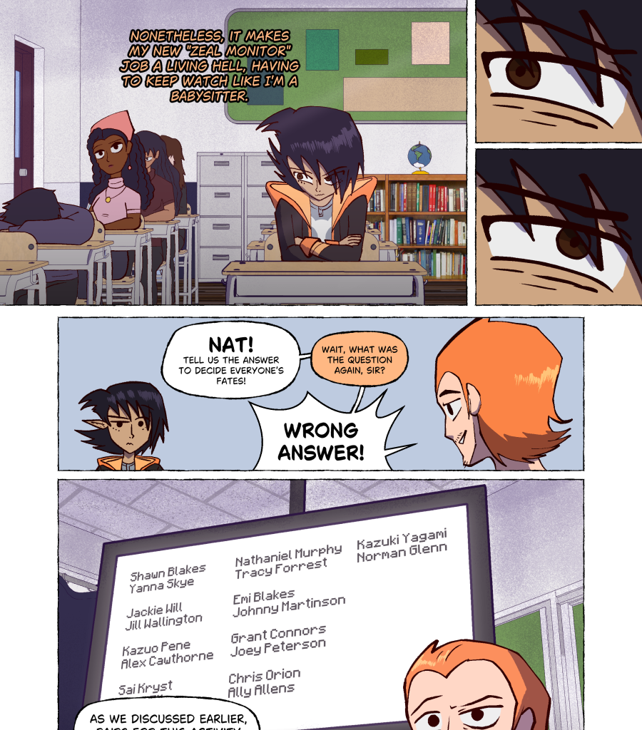 Life and Twisted Dreams - Episode 3, Page 2: Ch. 3 - Pairwork in Pink