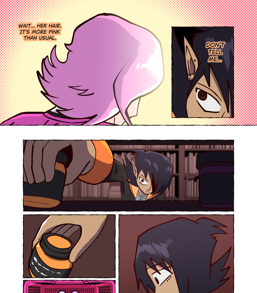 Life and Twisted Dreams - Episode 3, Page 8: Ch. 3 - Pairwork in Pink