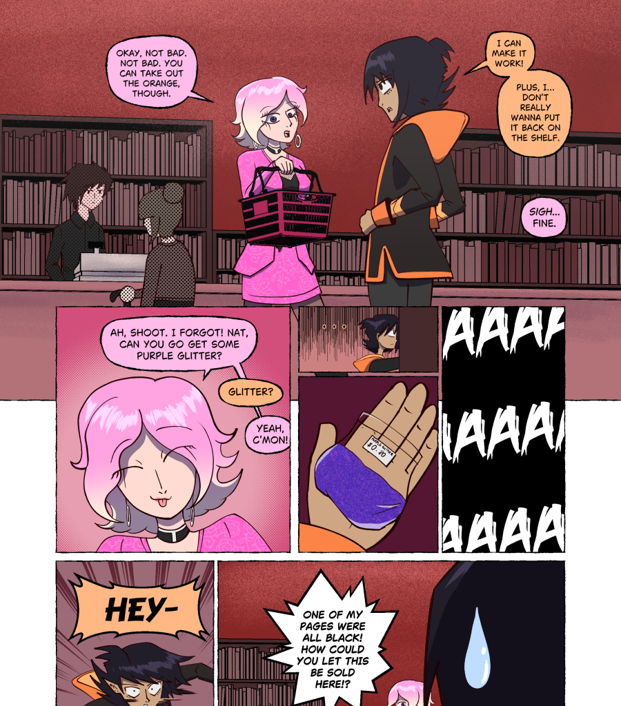 Life and Twisted Dreams - Episode 3, Page 10: Ch. 3 - Pairwork in Pink