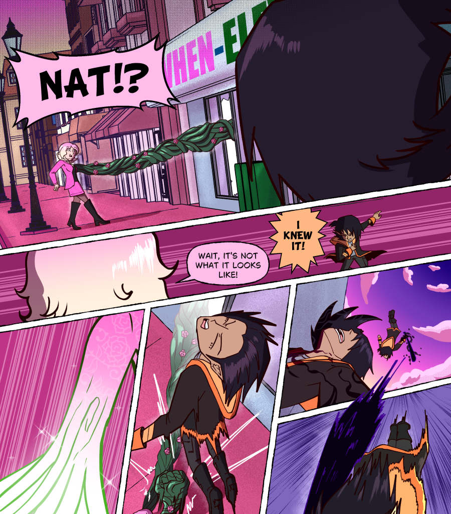 Life and Twisted Dreams - Episode 3, Page 13: Ch. 3 - Pairwork in Pink