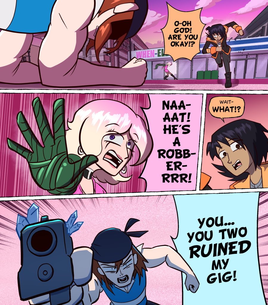 Life and Twisted Dreams - Episode 3, Page 15: Ch. 3 - Pairwork in Pink