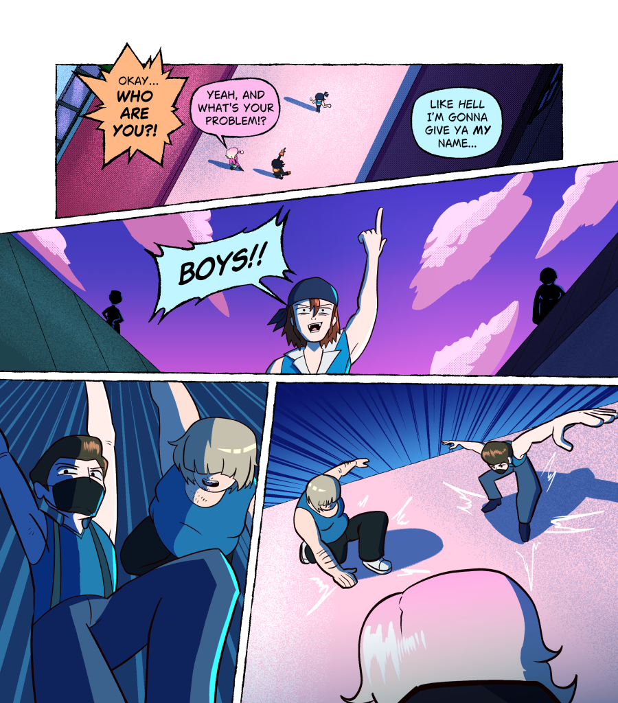 Life and Twisted Dreams - Episode 3, Page 17: Ch. 3 - Pairwork in Pink