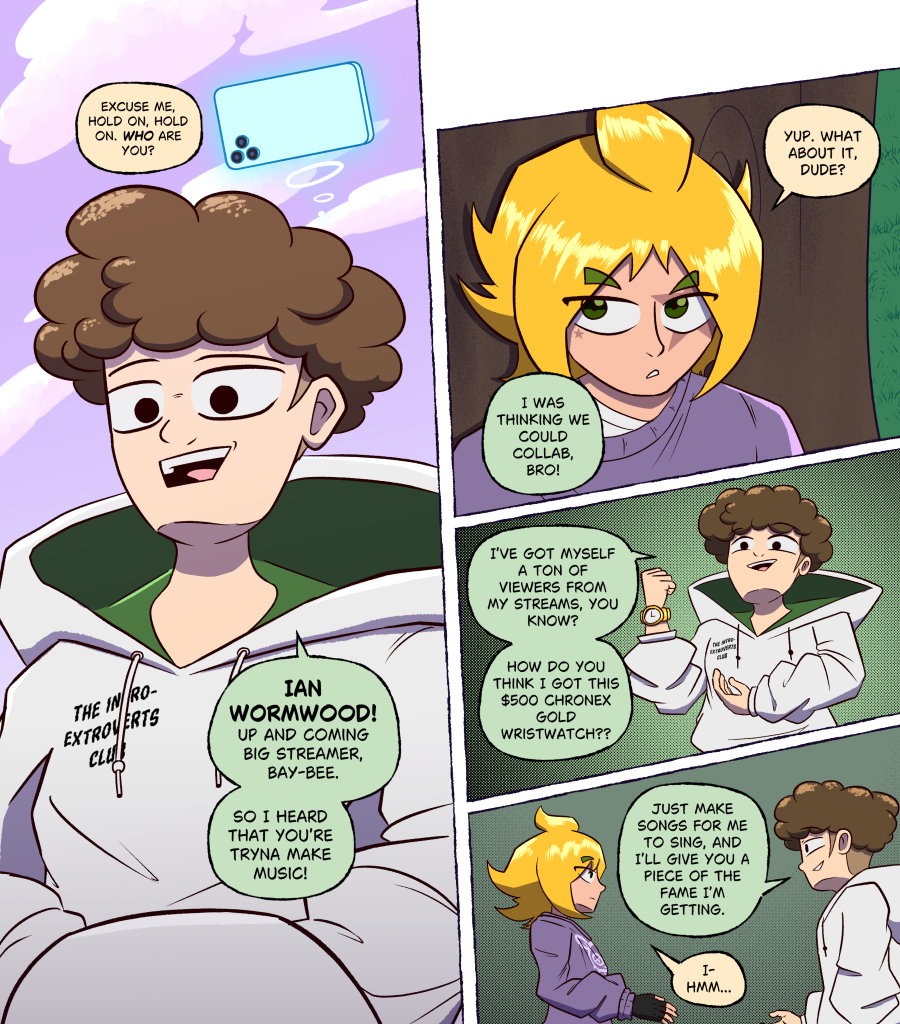 Life and Twisted Dreams - Episode 4, Page 8: Ch. 4 - The Stars Align