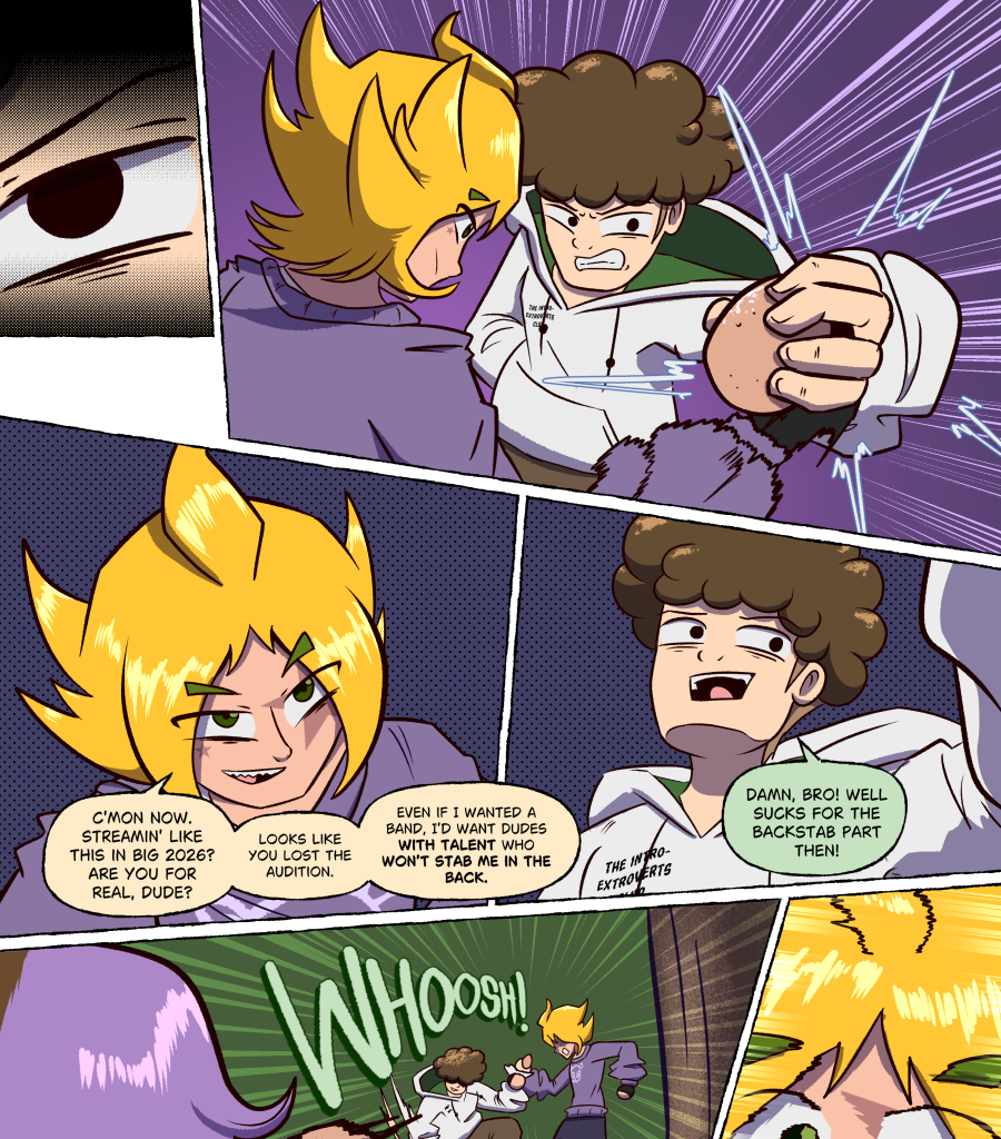 Life and Twisted Dreams - Episode 4, Page 9: Ch. 4 - The Stars Align