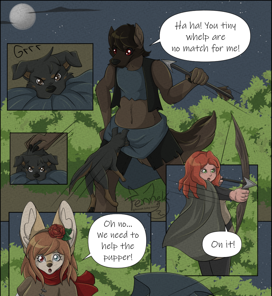 Legends of the Lost - Episode 2, Page 11: Full Moon Night