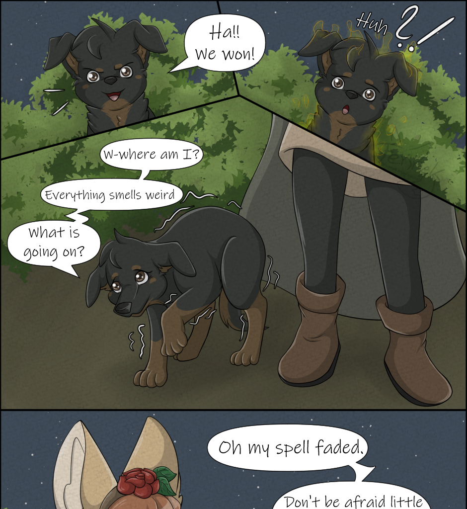 Legends of the Lost - Episode 3, Page 1: First Sniff