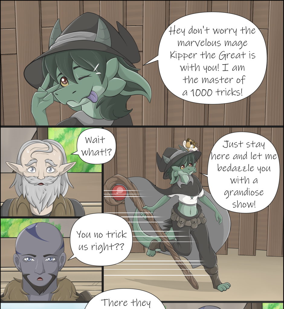 Legends of the Lost - Episode 6, Page 3: Kippers Trick
