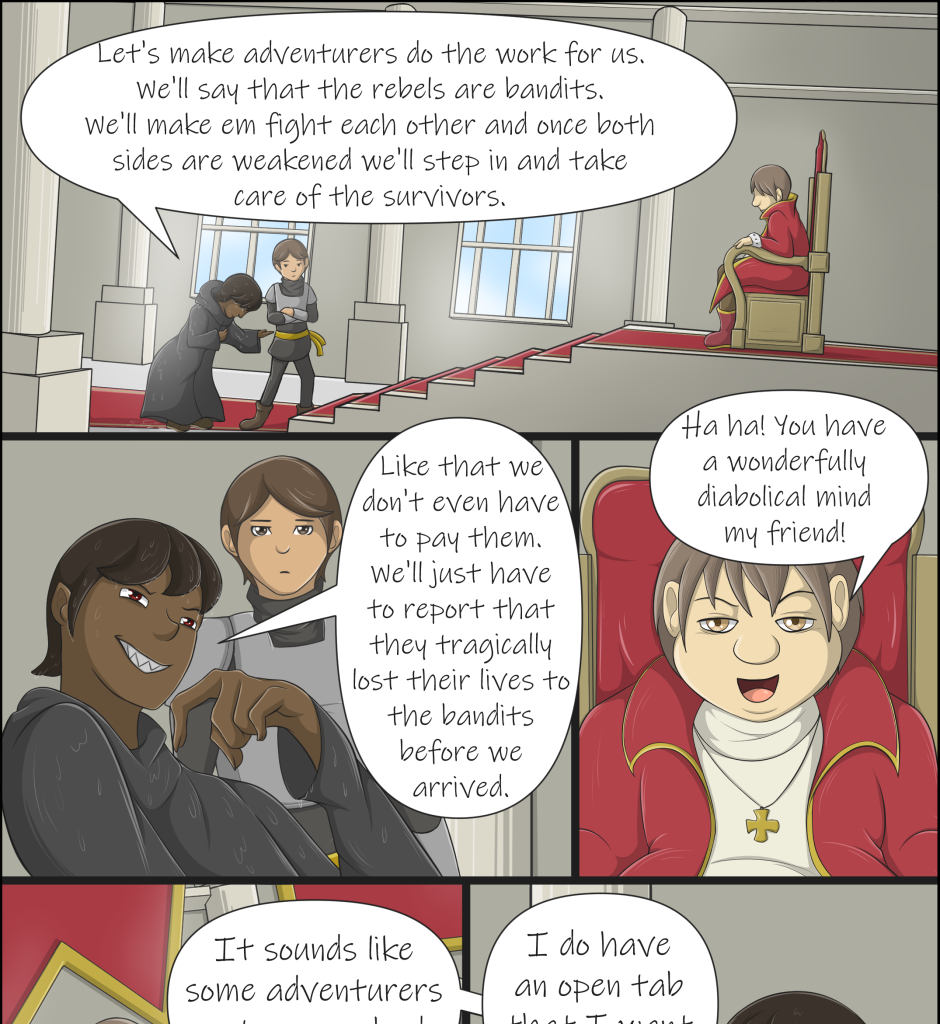 Legends of the Lost - Episode 7, Page 4: The Intrigue