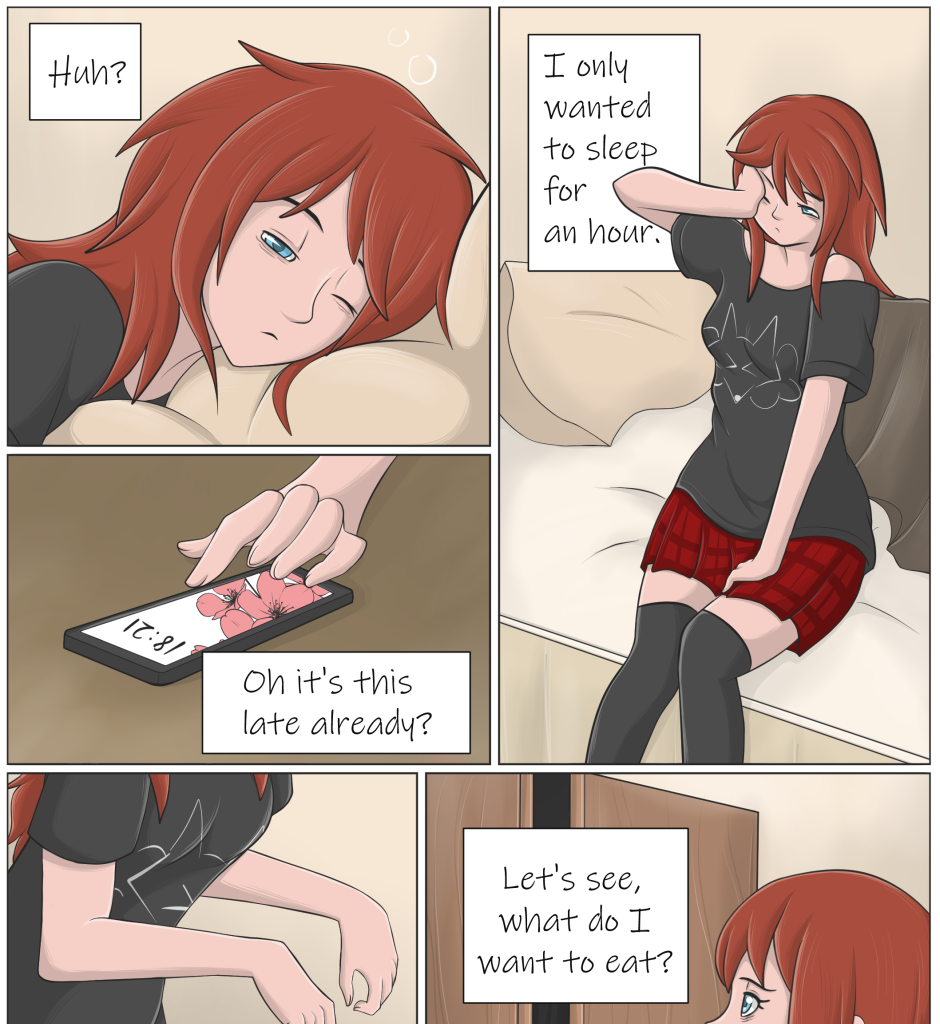 Fox Shifter - Episode 3, Page 1: Nightly Meal