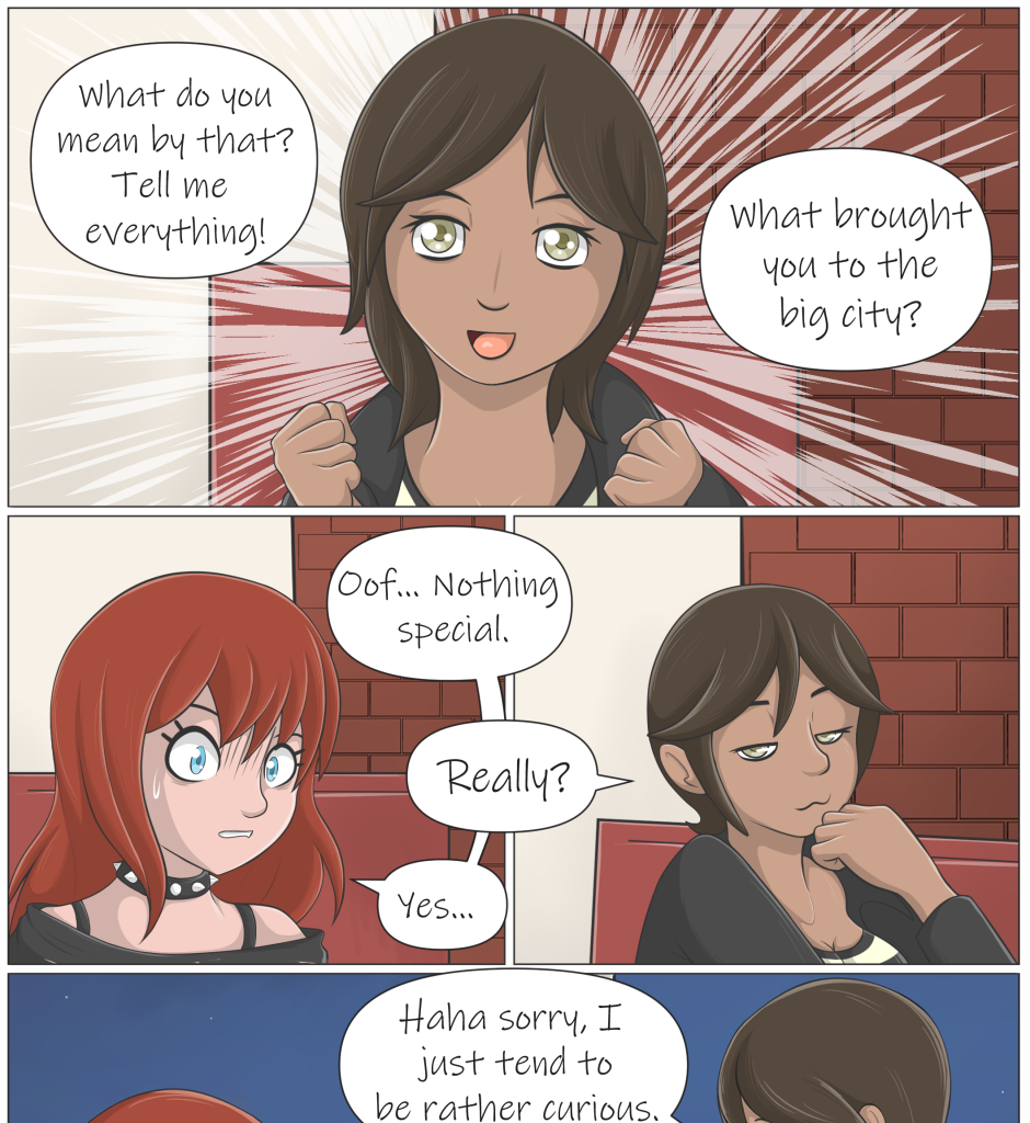 Fox Shifter - Episode 3, Page 9: Nightly Meal