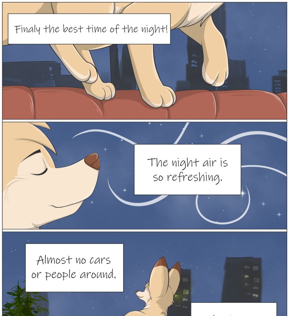 Fox Shifter - Episode 3, Page 11: Nightly Meal