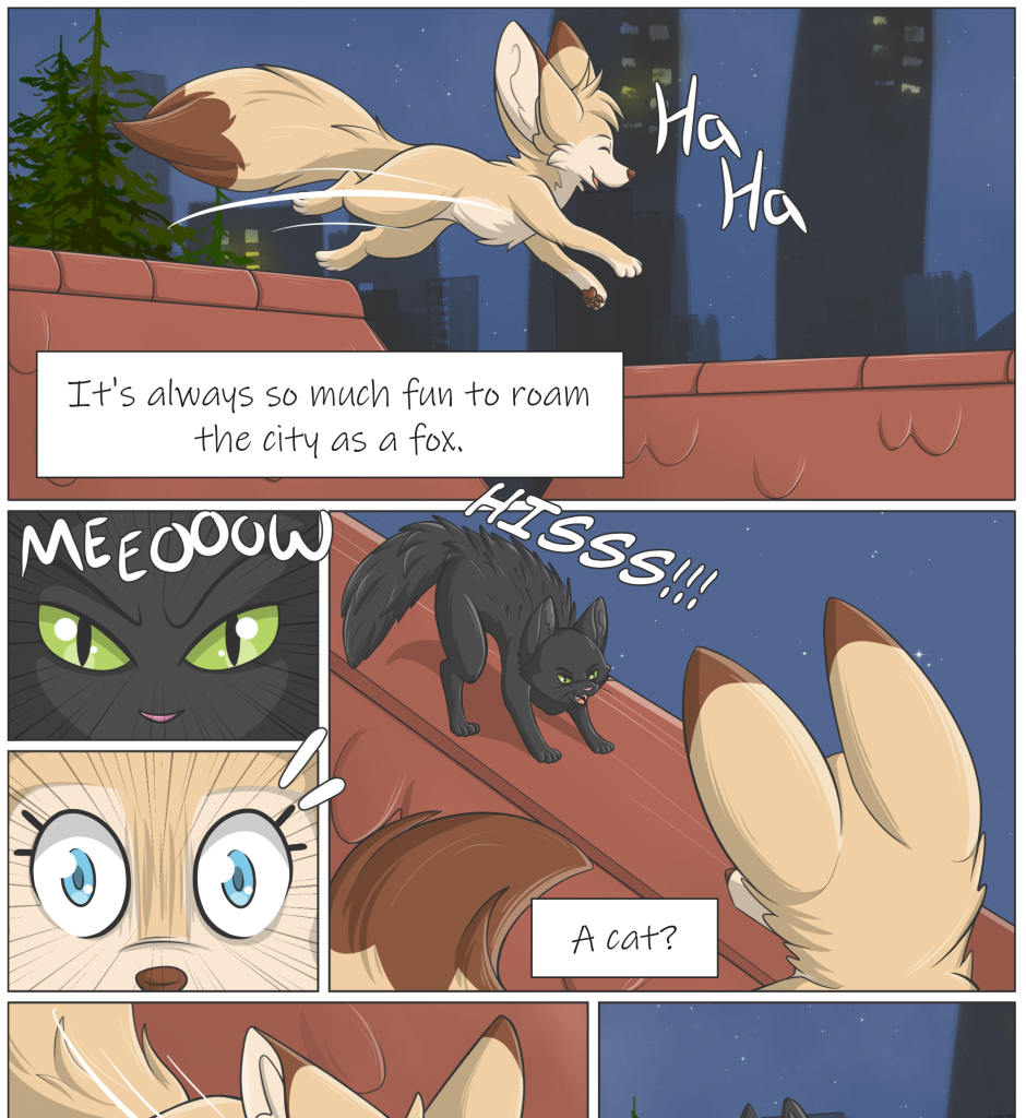 Fox Shifter - Episode 3, Page 12: Nightly Meal