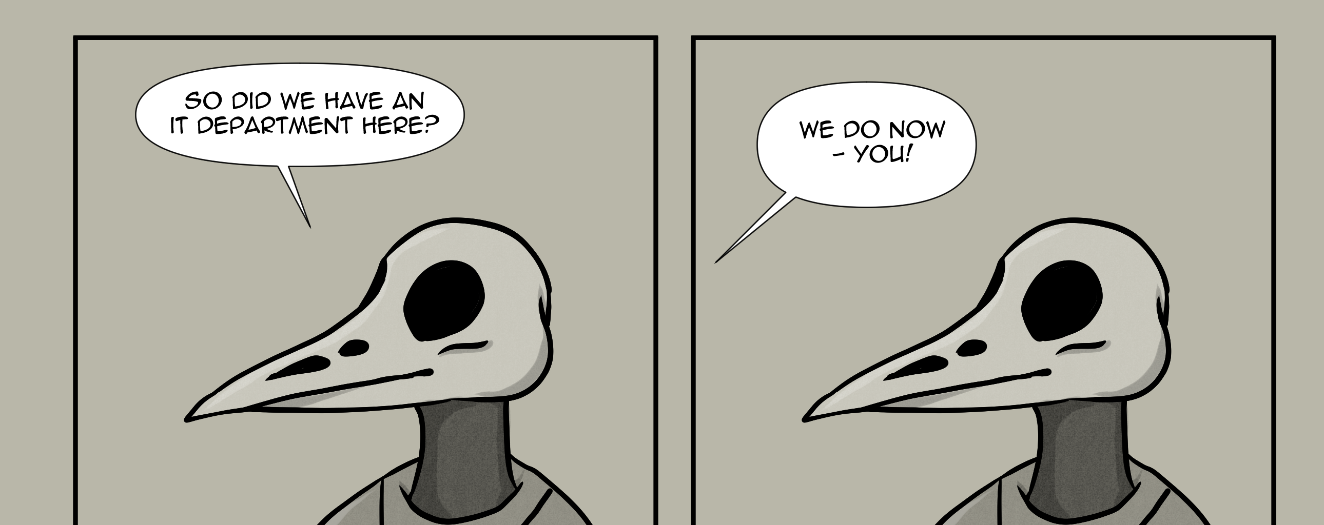 Tales from Tech Support - Episode 1, Page 1: Humble Beginnings