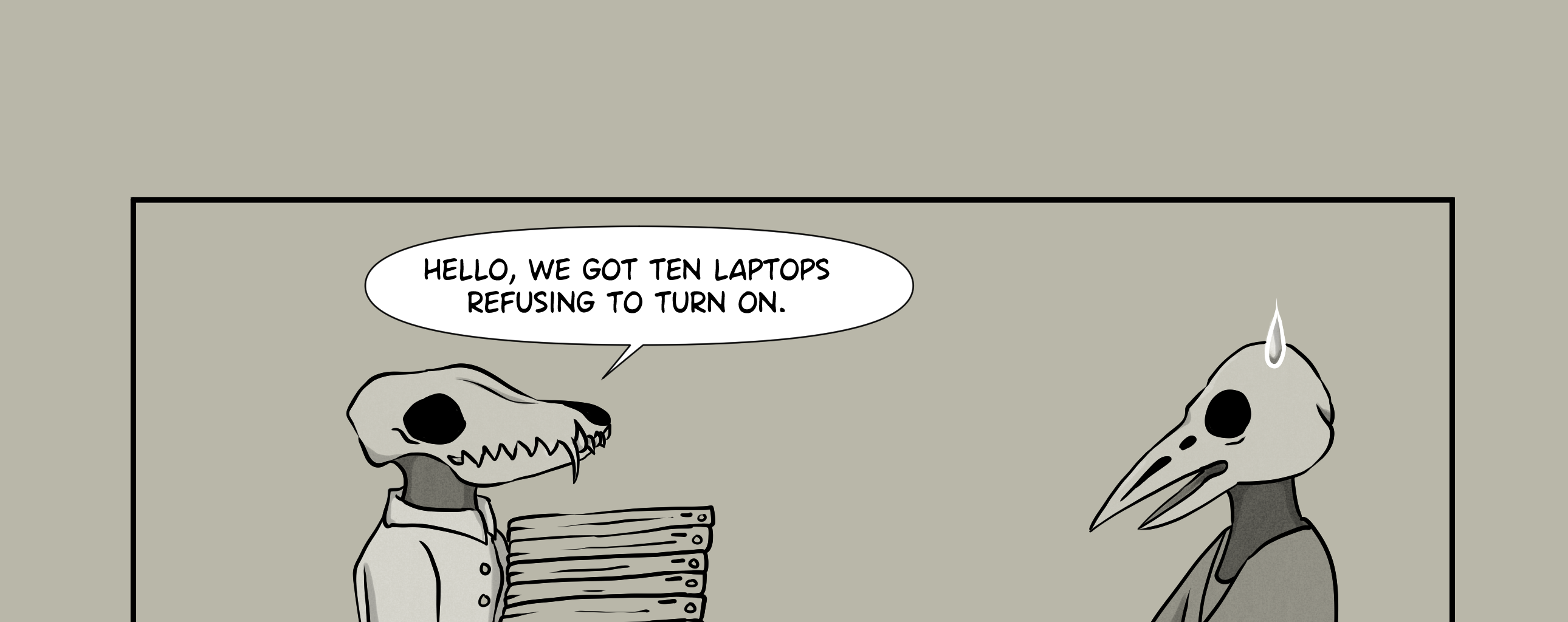 Tales from Tech Support - Episode 3, Page 1: Simple Solutions