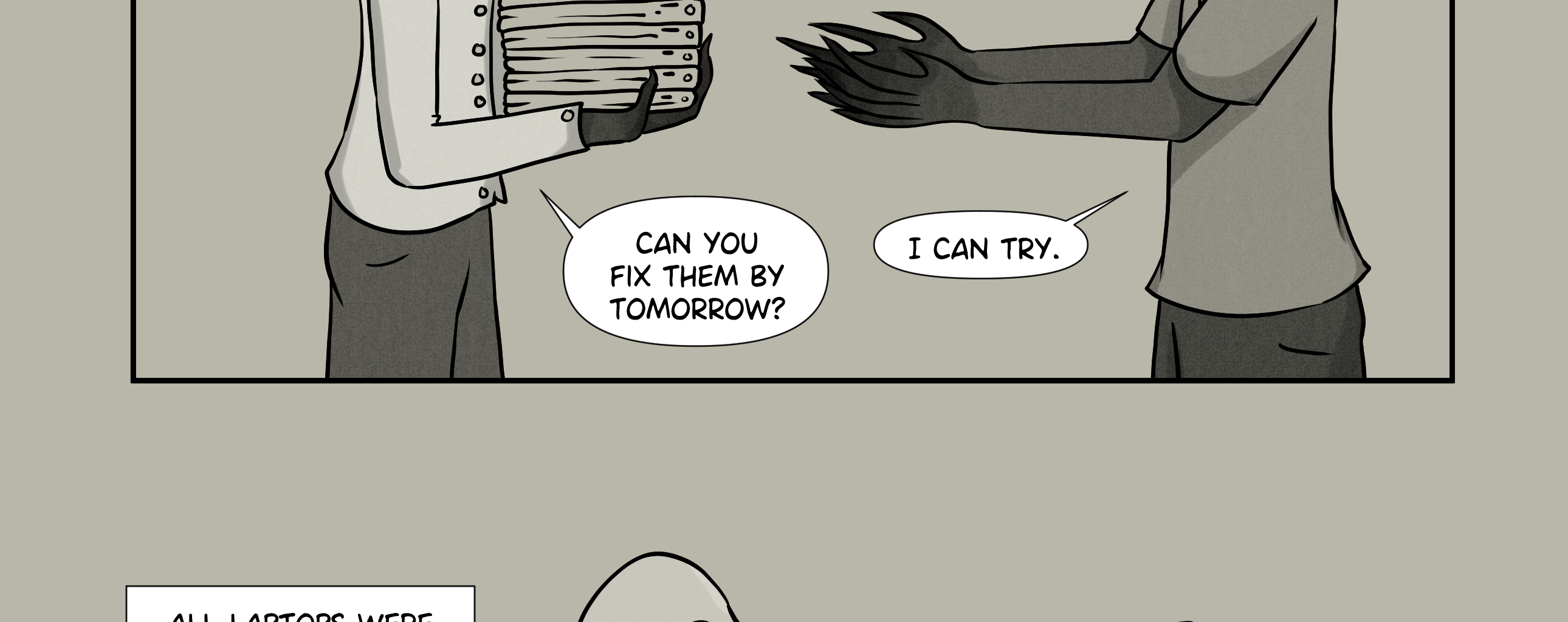 Tales from Tech Support - Episode 3, Page 1: Simple Solutions