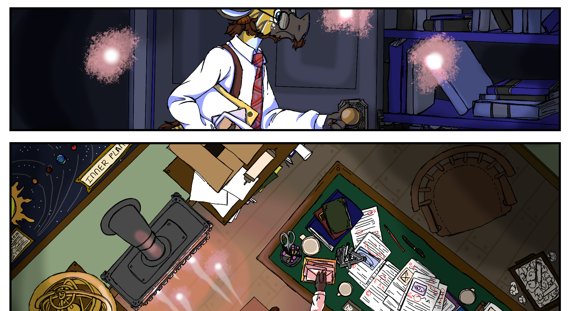 Jalek and the Starbook - Episode 1, Page 2: Prologue