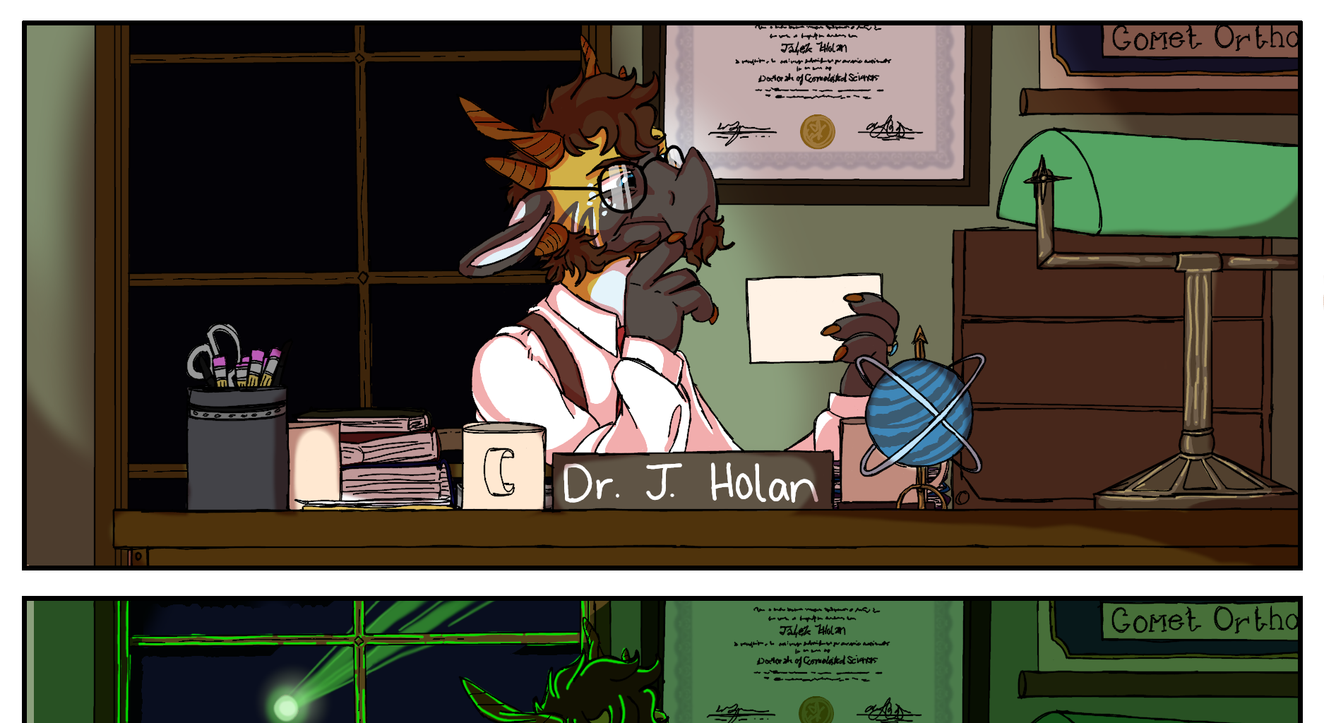 Jalek and the Starbook - Episode 1, Page 4: Prologue