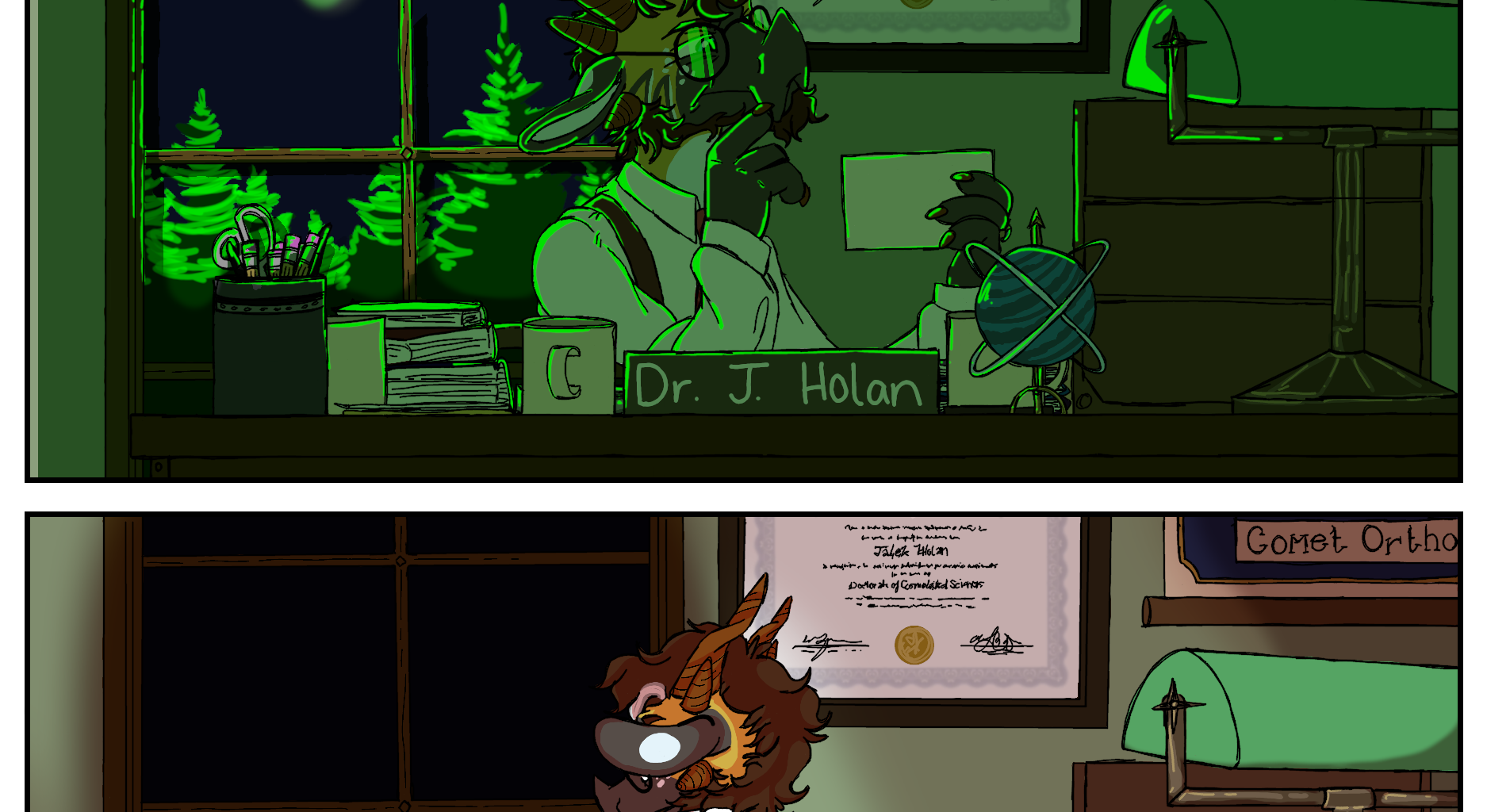 Jalek and the Starbook - Episode 1, Page 4: Prologue