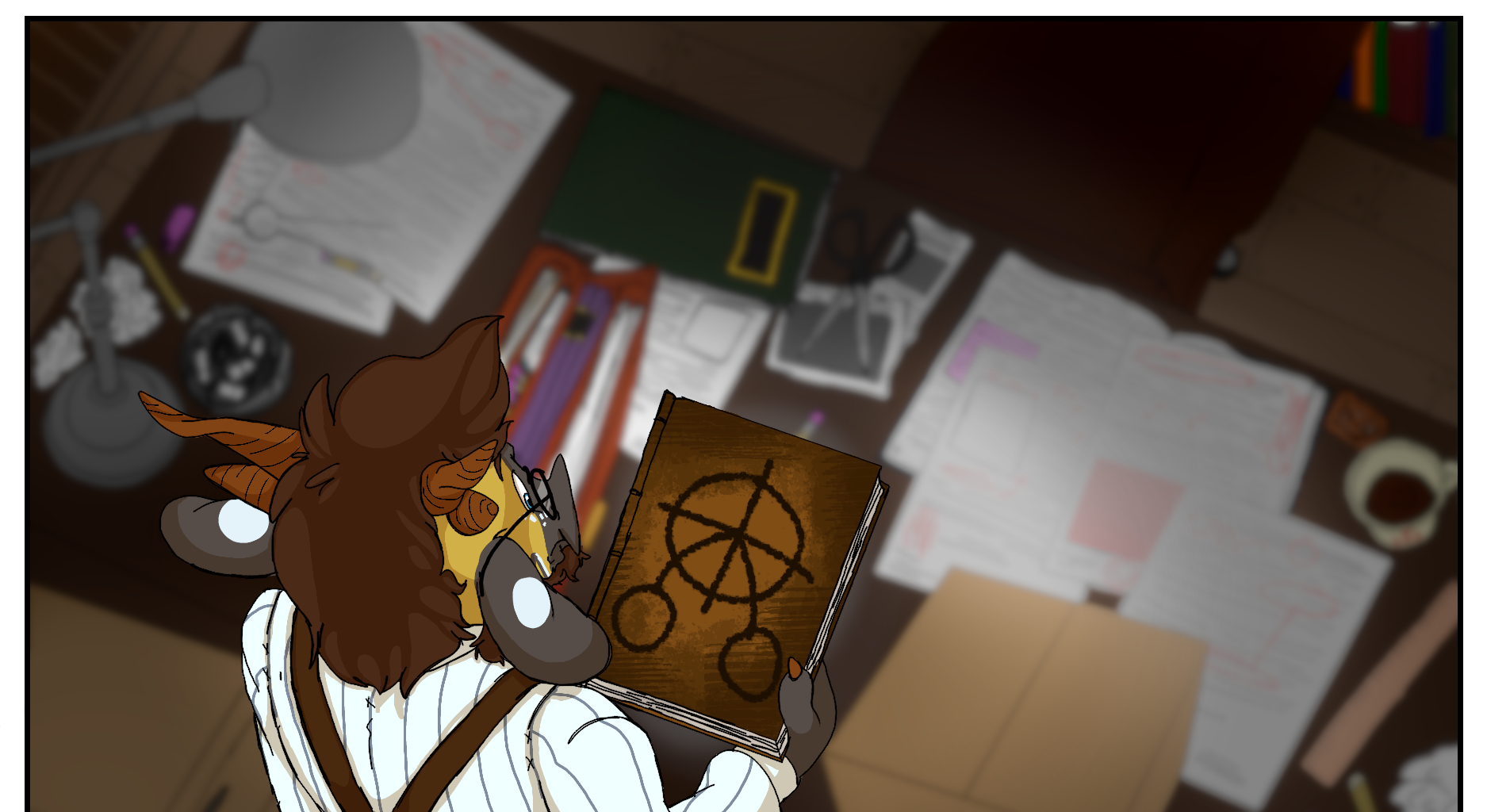 Jalek and the Starbook - Episode 2, Page 7: The Unknown Book