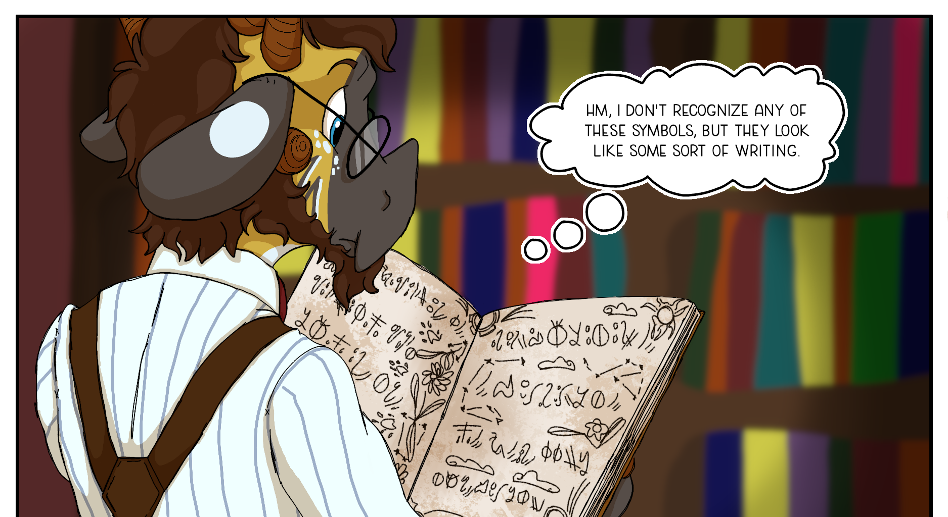 Jalek and the Starbook - Episode 2, Page 9: The Unknown Book