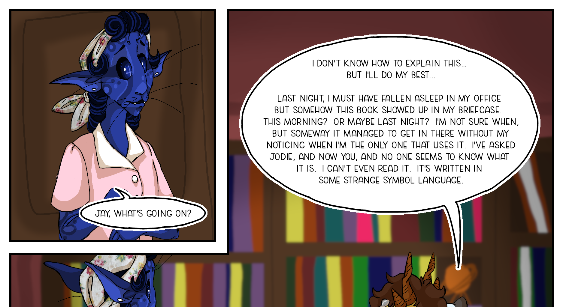 Jalek and the Starbook - Episode 2, Page 11: The Unknown Book