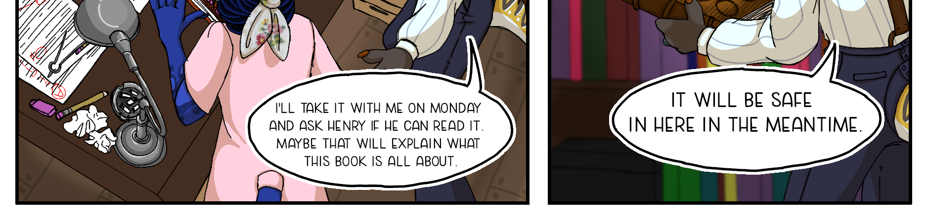 Jalek and the Starbook - Episode 2, Page 12: The Unknown Book