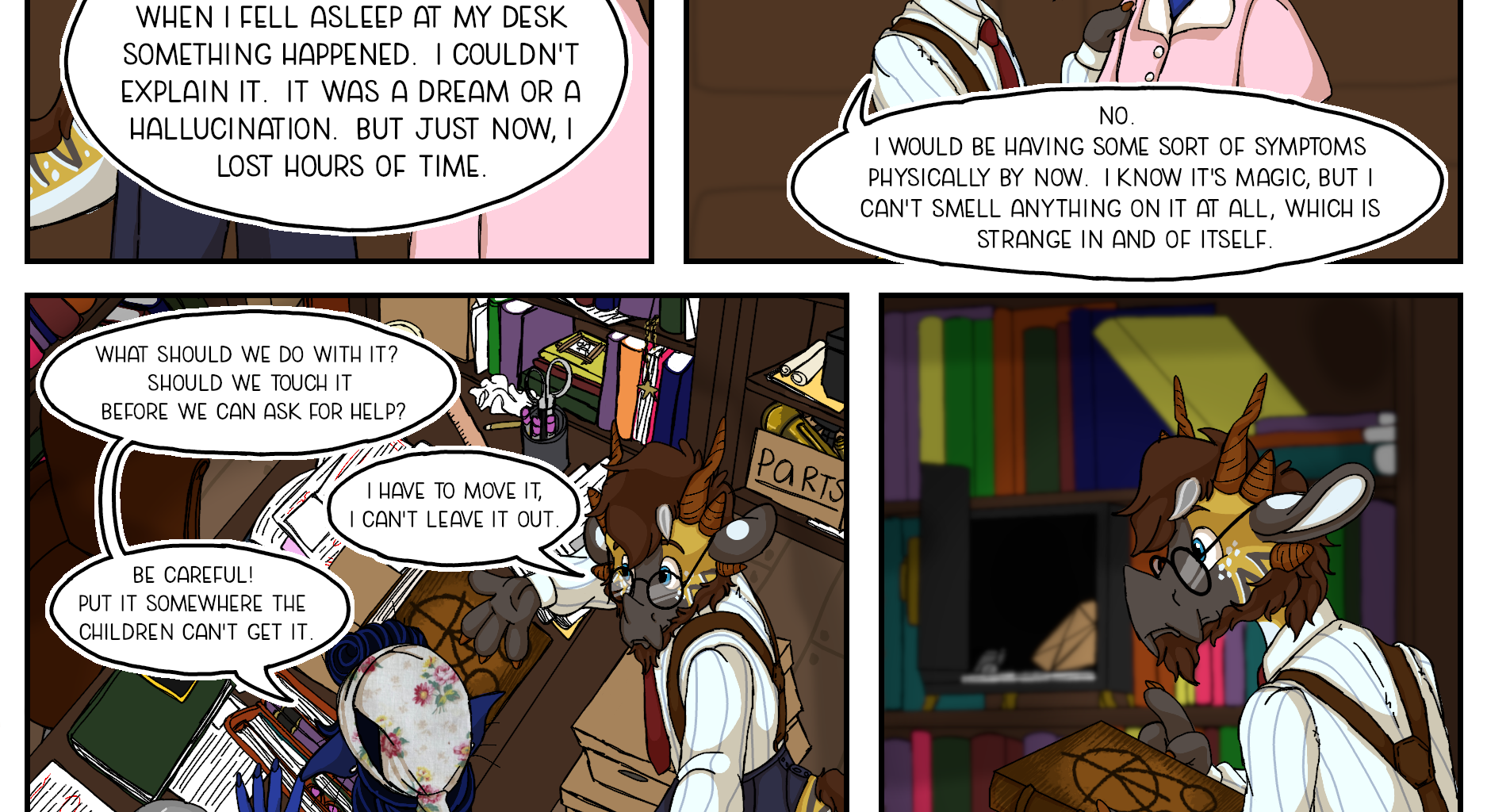 Jalek and the Starbook - Episode 2, Page 12: The Unknown Book