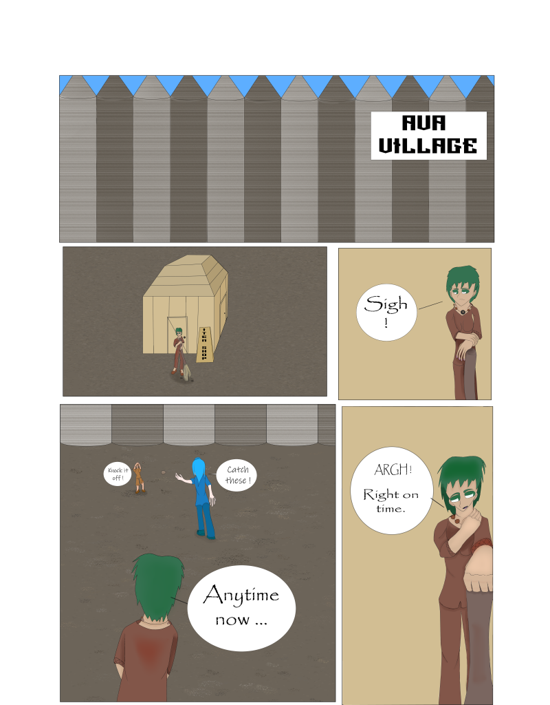 The Magical Gun-Scythe Legend - Episode 1, Page 3: New Beginnings (1)