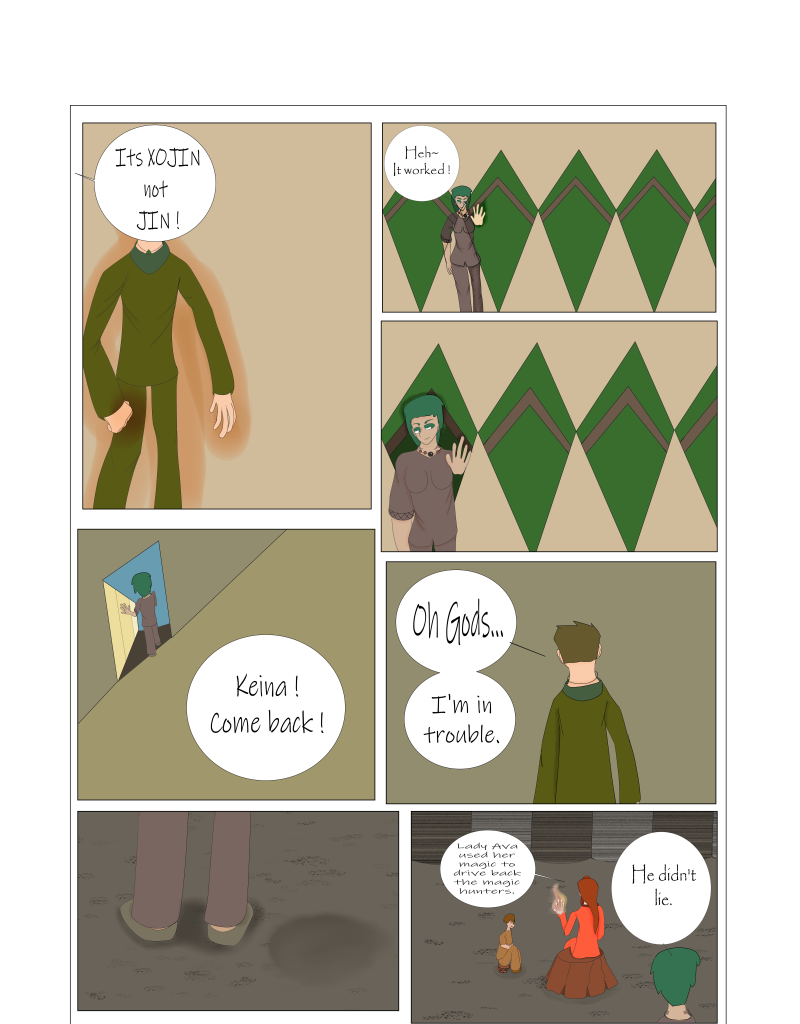 The Magical Gun-Scythe Legend - Episode 3, Page 1: The Cave (1)