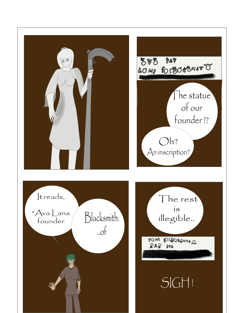 The Magical Gun-Scythe Legend - Episode 4, Page 2: The Cave (2)