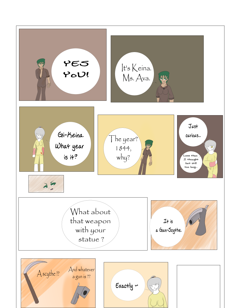 The Magical Gun-Scythe Legend - Episode 5, Page 2: Ava (1)