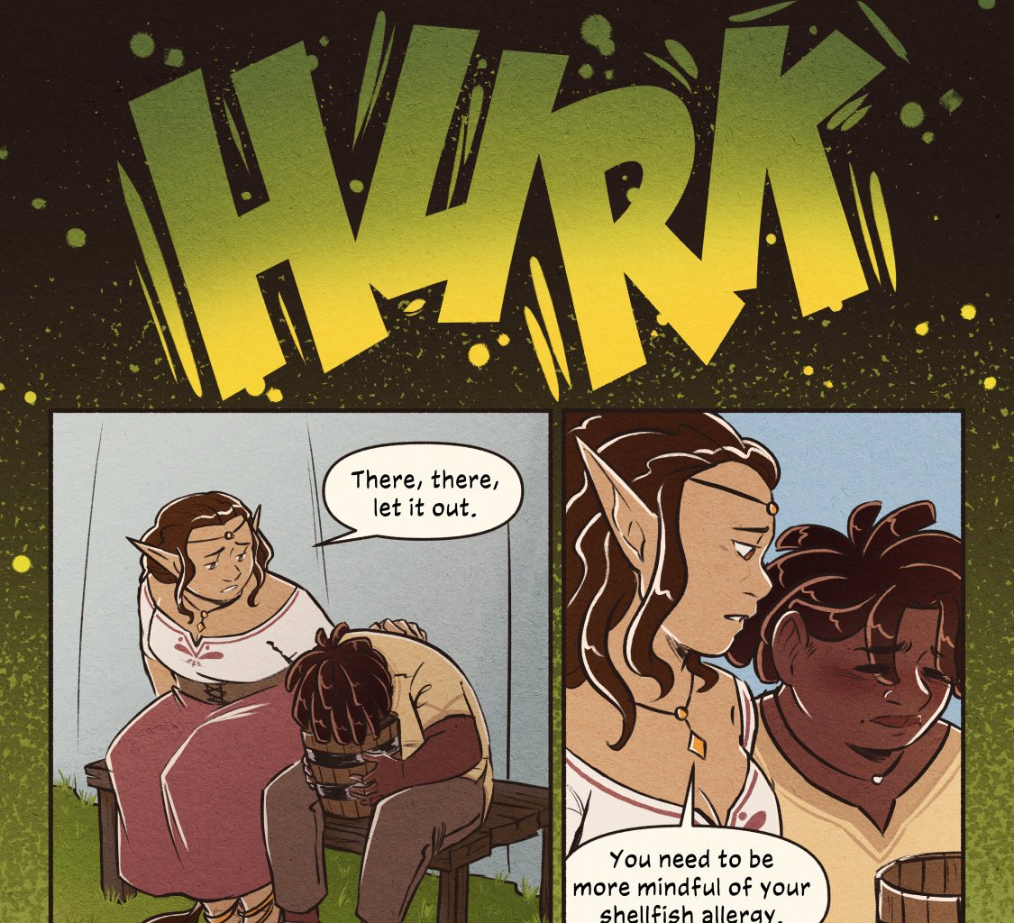 The Red Ledger - Episode 2, Page 1: 1-1 Hurk