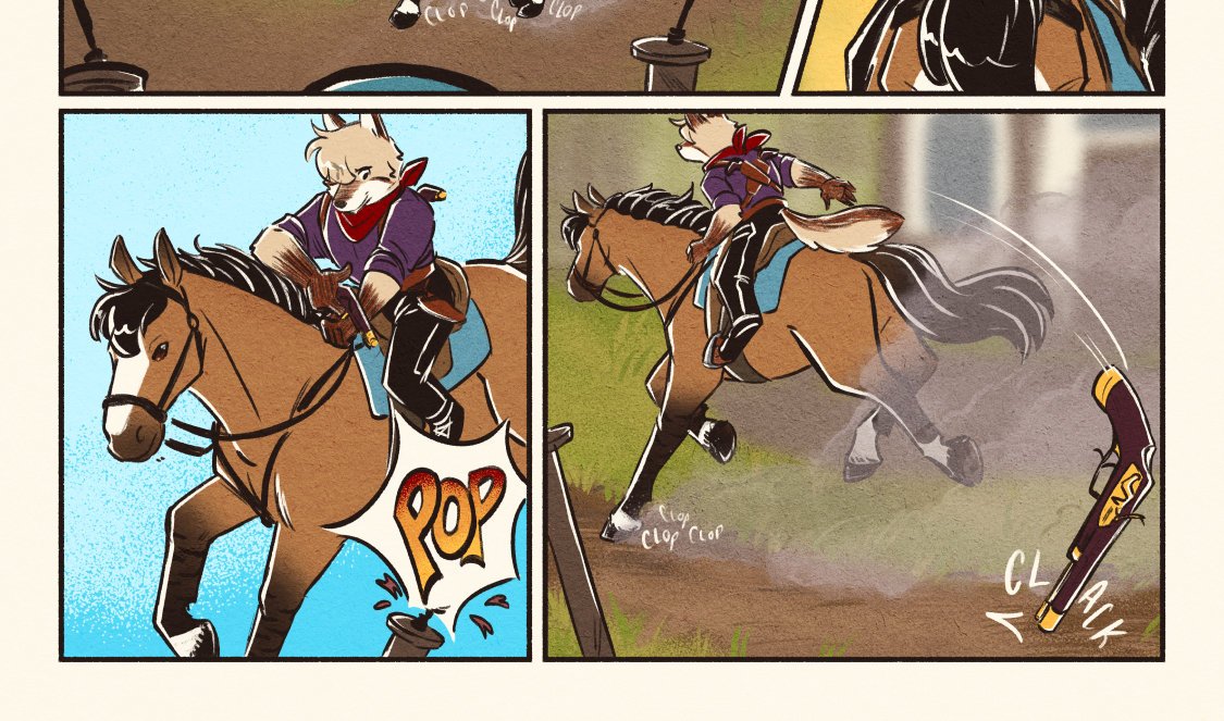 The Red Ledger - Episode 5, Page 1: 1-4 Oakley