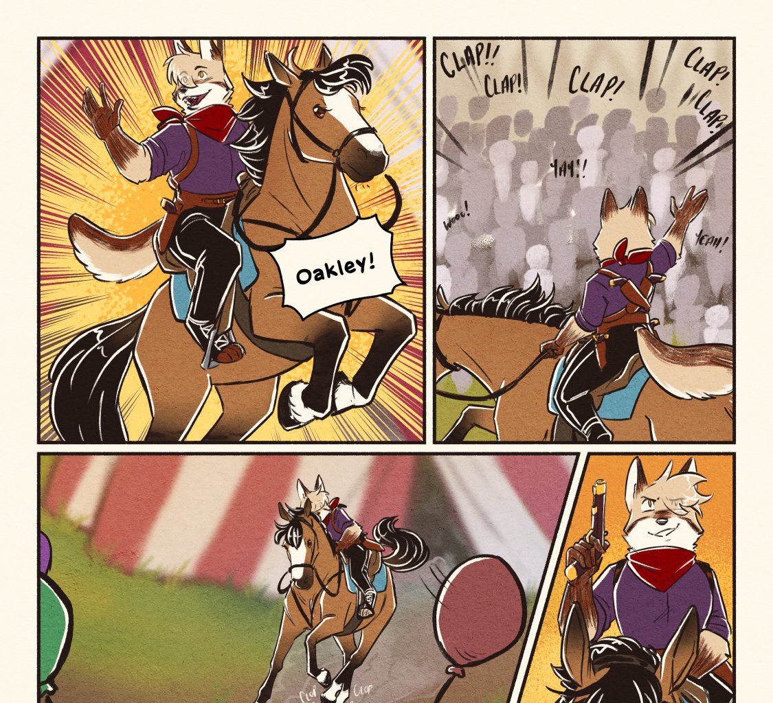The Red Ledger - Episode 5, Page 1: 1-4 Oakley