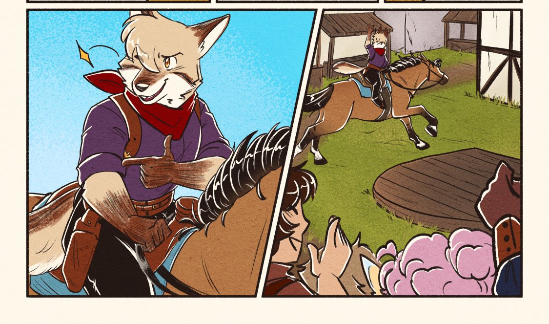 The Red Ledger - Episode 7, Page 1: 1-5 Pop Pow Pew
