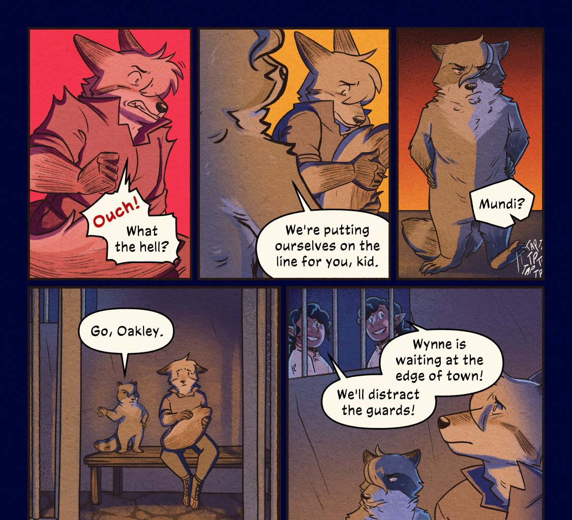 The Red Ledger - Episode 19, Page 1: 1-17 On The Line