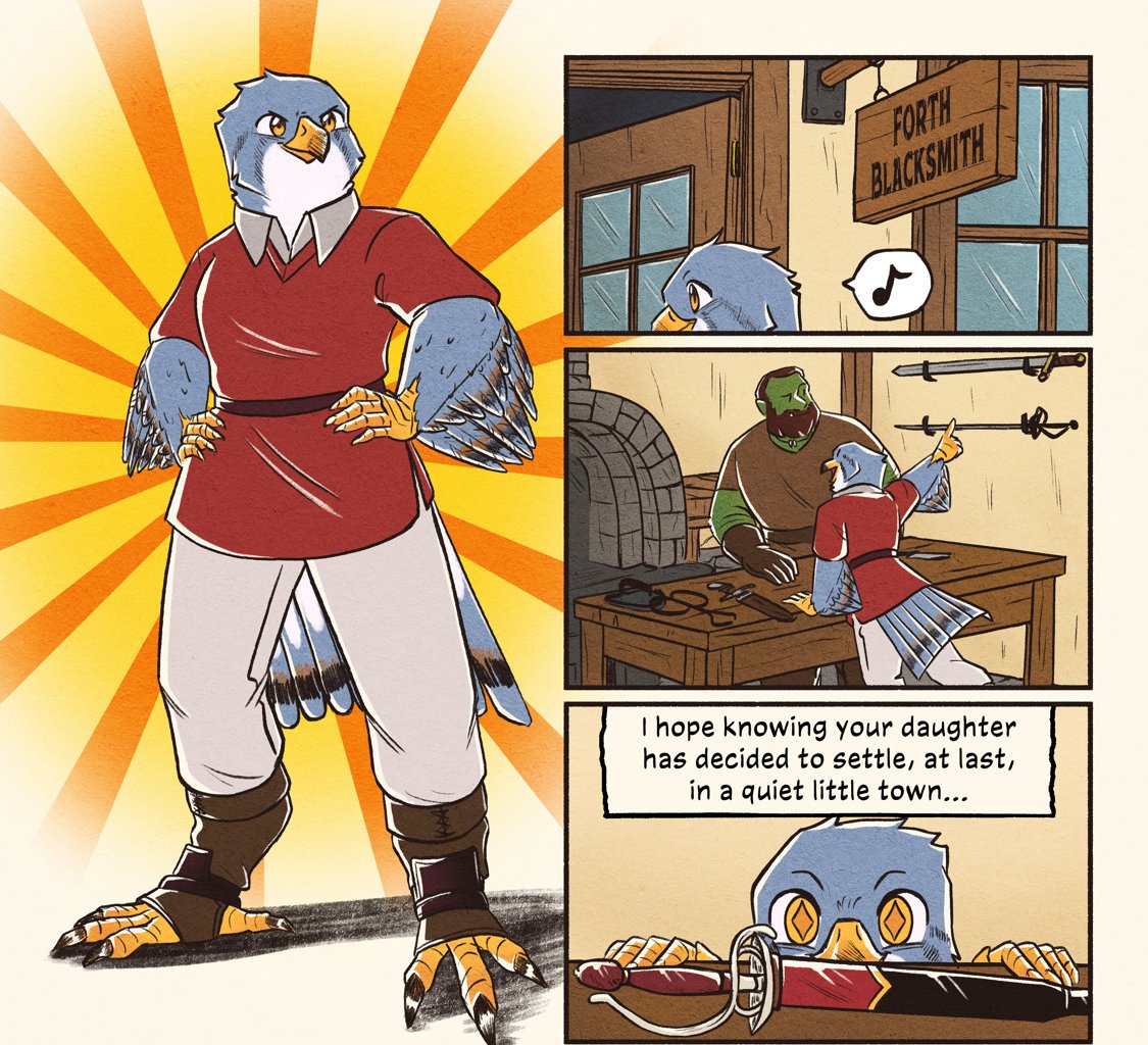The Red Ledger - Episode 24, Page 1: 1-23 A Quiet Little Job