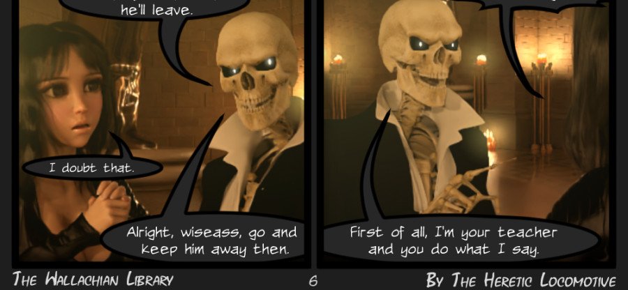 The Wallachian Library - Episode 1, Page 6: Chapter - 1 - 1