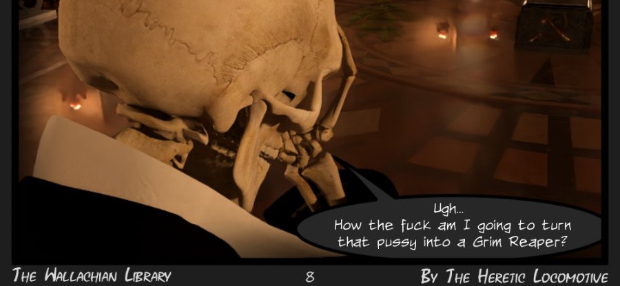 The Wallachian Library - Episode 1, Page 8: Chapter - 1 - 1