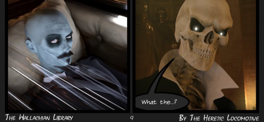 The Wallachian Library - Episode 1, Page 9: Chapter - 1 - 1